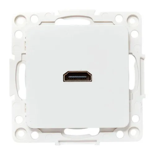 Розетка Стокгольм HDMI механизм бел. EKF EYA00-327-10 фото 2