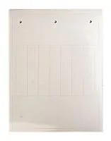 Табличка эластичная клейкое основание винил бел. (уп.70шт) DKC TAF1567AW