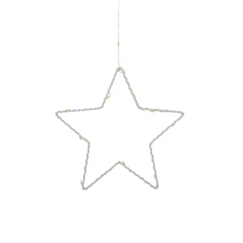 Гирлянда светодиодный занавес из росы с фигурами звезд IP20 USB + пульт управления тепл. бел. Neon-Night 315-846 фото 10