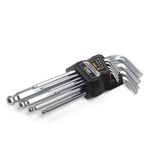 Набор шестигранных ключей с шаром КШ-9 КВТ 78368 фото 7