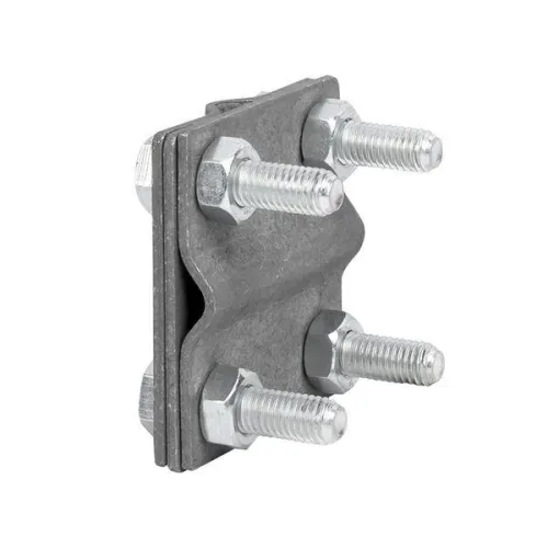 Зажим крестовидный прут-прут (3 пластины 57х57мм) HZ PROxima EKF lp-55758 фото 3