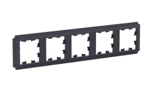 Рамка 5-м AtlasDesign Antique универс. карбон SE ATN101005 фото 3