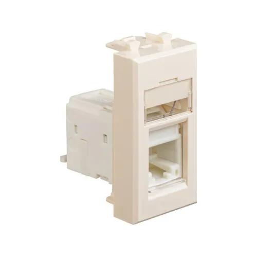 Розетка компьютерная 1мод. Avanti "Ванильная дымка" RJ45 кат.6 модульная DKC 4405291 фото 2