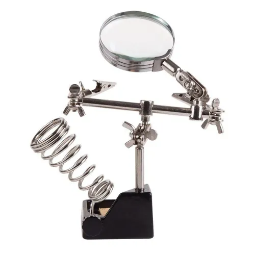 Подставка под паяльник "Третья рука" Rexant 12-0252 фото 11