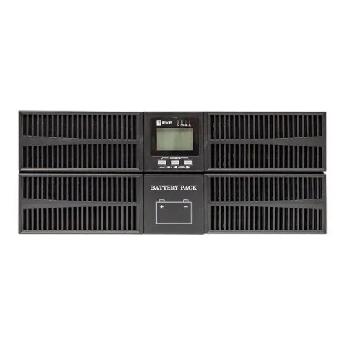 Источник бесперебойного питания двойн. преобразования E-Power SW900G4 6000В.А 1ф для монтажа в стойку 230В с АКБ 16х12В 7А.ч EKF SW960G4-RT-B фото 6