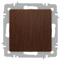 Переключатель 1-кл. СП Accent 6-103-10 10А IP20 250В AL/CU венге Intro Б0063473