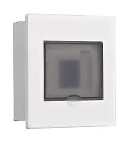 Корпус встраиваемый дв. 1 ряд 4 мод. IP41 ЩРВ-М прозр. DEKraft 31070DEK