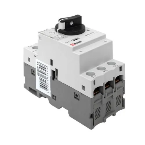 Выключатель автоматический для защиты двигателя GV2P 1-1.6А EKF gv2pm-1.6 фото 3