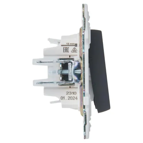 Выключатель 3-кл. SKANDY 10А SK-V11G графит IEK SK-V30-0-10-K53 фото 4