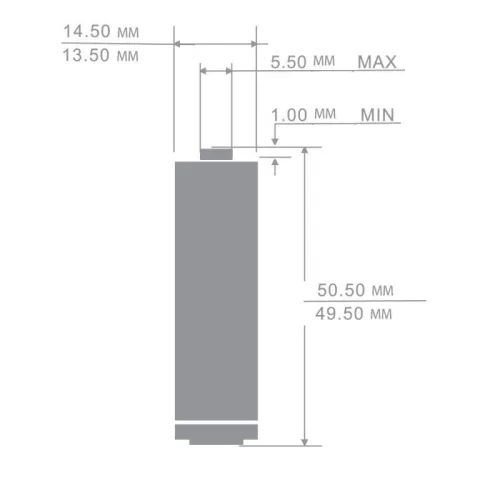 Элемент питания алкалиновый AA/LR6 1.5В Alkaline BL-2 (блист.2шт) Ergolux 11747 фото 2