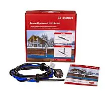 Кабель нагревательный саморег. Pipeheat-15 285Вт 19м с вилкой Ридан 21RT0808R