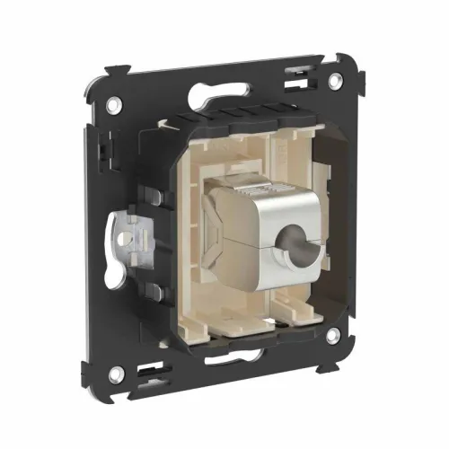 Розетка компьютерная 1-м СП Avanti "Ванильная дымка" RJ45 кат.6 без шторок экранир. механизм DKC 4405793 фото 4