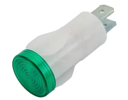 Арматура сигнальная 14мм с лампой 220В зел. EMAS S145NY фото 2