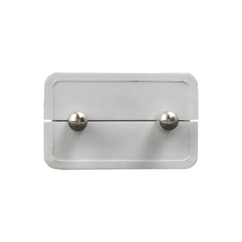 Вилка плоская 10А 250В без заземл. бел. PROxima EKF AVP10-10-rpl фото 2