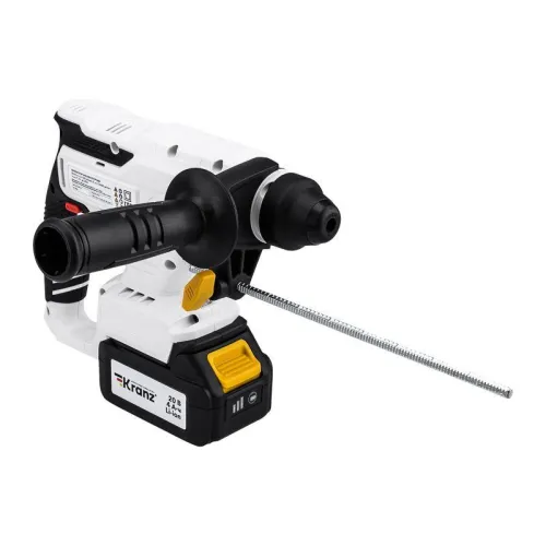 Перфоратор аккумуляторный SDS-plus 2.2Дж 1х4А.ч в кейсе Kranz KR-PT-120 фото 14