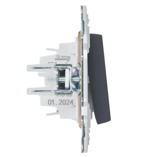 Выключатель 1-кл. SKANDY 10А SK-V01T титан IEK SK-V10-0-10-K48 фото 4