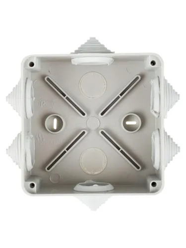 Коробка распаячная ОП 100х100х50 IP55 KM41234 IEK UKO11-100-100-050-K41-55 фото 2