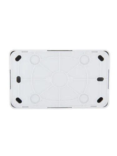 Розетка 2-м ОП Viola с заземл. бел. LEZARD 751-0200-127 фото 3