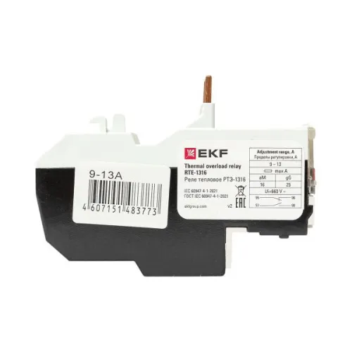 Реле тепловое РТЭ-1316 9-13А EKF rel-1316-9-13 фото 10