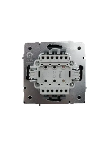 Выключатель 1-кл. СП ZIMA IP20 10А безвинт. зажим черн. бархат LEZARD 704-4288-100QC фото 6