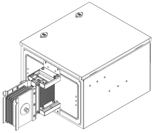 Секция концевого питания 4000А Al 3L+N+PER НК IP55 тран. IEK LB-4000A4-25-F-EB