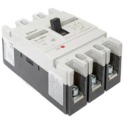 Выключатель автоматический 3п 250/250А 35кА ВА-99М PROxima EKF mccb99-250-250m фото 8