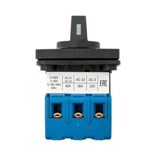 Переключатель кулачковый ПК-2-13 3П 40А "ВКЛ-ВЫКЛ" EKF pk-2-13-40 фото 4