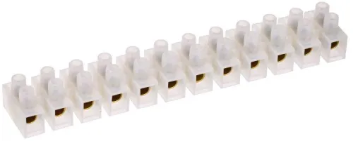 Колодка клеммная ЗВИ-80 10-25кв.мм 12 пар (Ф) полиэтилен IEK UZV3-080-25