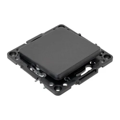 Кнопка нажимная СП Стокгольм 10А механизм черн. EKF EZV10-221-10 фото 3