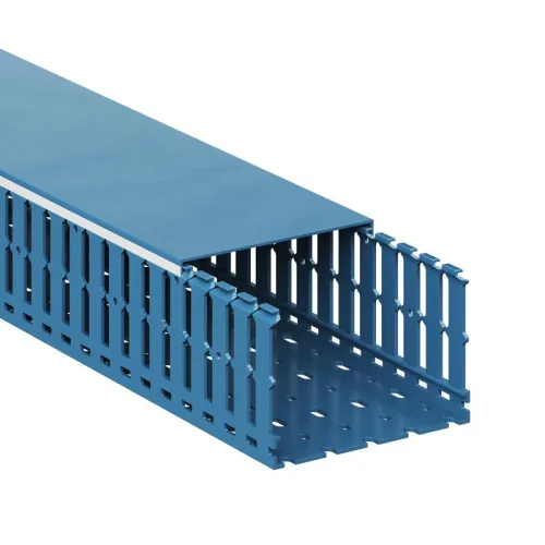 Кабель-канал перфорированный 120х80 L2000 RL12 син. DKC 00259RL фото 2