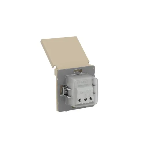 Розетка силовая KANT IP44 2P+E защ. шторки с крышкой ванильн. марципан DKC 7015013 фото 7