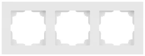 Рамка 3-м СП Accent 6-503-01М бел. матов. Intro Б0063744