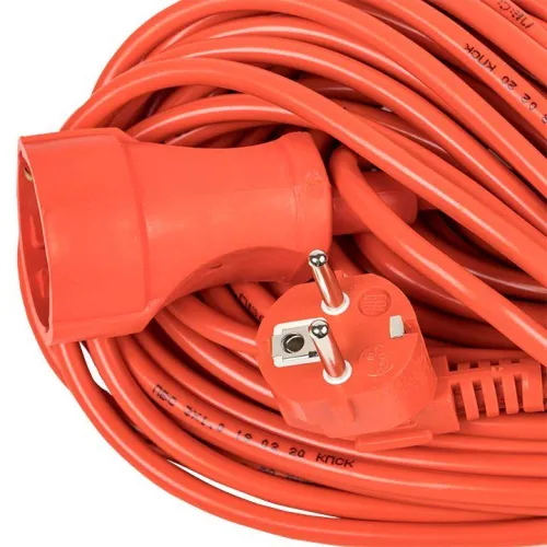 Удлинитель-шнур 1х30м с заземл. 16А IP20 Зевс 2.0 3.5кВт ПВС 3х1 PROxima EKF USB02-16-310-1-30 фото 2