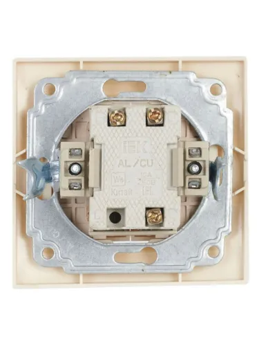 Выключатель 2-кл. 1п СП Кварта 10А IP20 ВС10-2-0-Км керамич. осн. крем. GENERICA EVK20-K33-10-K фото 6