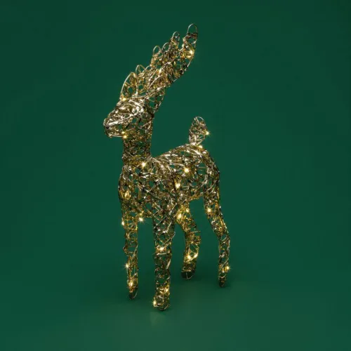 Фигура светодиодная "Олень" 37см тепл. бел. 3хAA (не в комплекте) Neon-Night 503-227 фото 3