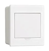 Корпус навесной дв. 1 ряд 4 мод. IP41 ЩРН-П пласт. бел.DEKraft 31084DEK