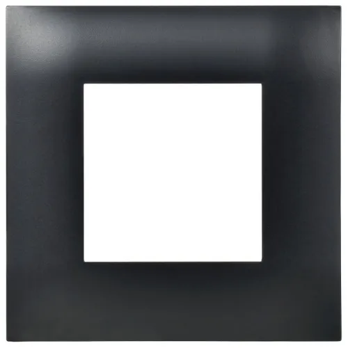 Рамка 1-м SKANDY SK-F01Bl черн. IEK SK-M12-K02 фото 2