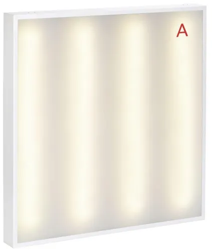 Светильник светодиодный ДВО 2001A PRO 45Вт 4000К Грильято панель опал БАП 3ч IEK LTP-DVO1-2001A-45-40-K01 фото 6