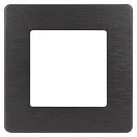 Рамка 1-м 12-5101-12 сатин графит Эра Б0052505