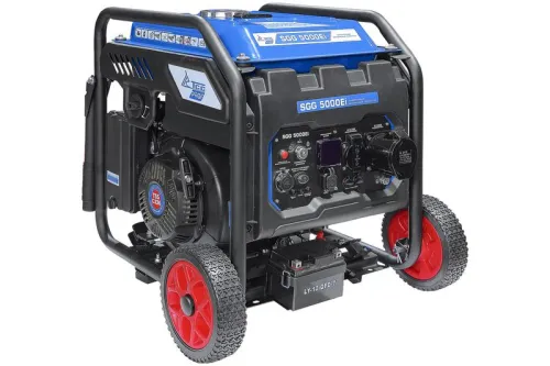 Генератор/электростанция/бензогенератор инверторный SGG 5000Ei с колесами ГК ТСС 060040 фото 3