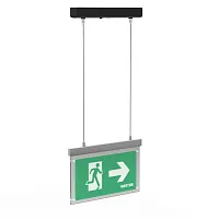 Указатель световой Flip-подвесной серии Advanced 3W IP40 3ч черн. VARTON V1-EM-90432-30A01-4000365