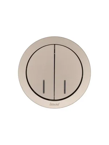 Выключатель 2-кл. СП OSEN 10А IP20 с подсветкой механизм титан LEZARD 743-3788-112 фото 4