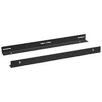 Направляющая в шкаф глубиной 1000мм для установки серверного оборудования JH05-10-100KG-BK пара усиленные до 100кг черн. (RAL 9004) (уп.2шт) Cabeus 8636c