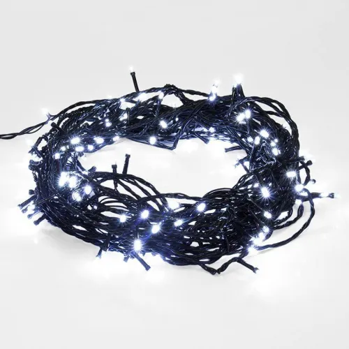 Гирлянда светодиодная универсальная 20м 200LED бел. 8Вт IP20 с контроллером 8 режимов Neon-Night 303-106 фото 6