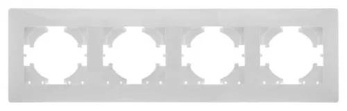 Рамка 4-м Bravo бел. GUSI С1040-001