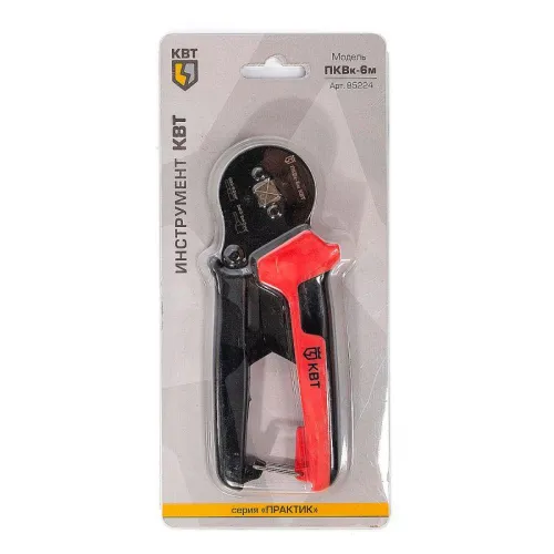 Пресс-клещи ПКВк-6м "Практик" (комплект) КВТ 85224 фото 2