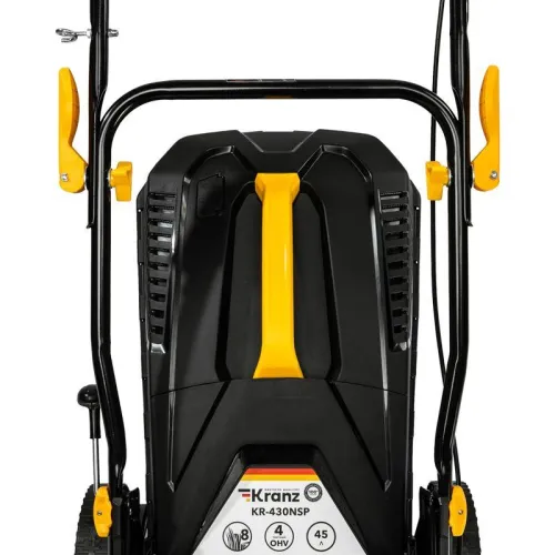Газонокосилка бензиновая KR-430NSP несамоходная 150куб.см 43см Kranz KR-16-1235 фото 10