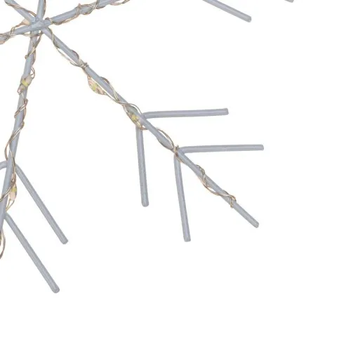 Гирлянда светодиодный занавес из росы с фигурами снежинок IP20 USB + пульт управления бел. Neon-Night 315-845 фото 6