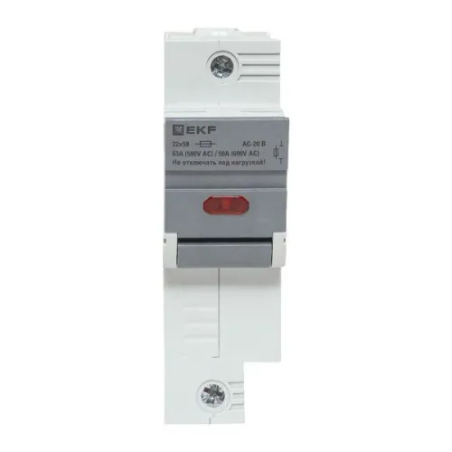 Предохранитель-разъединитель DF 22х58 1п (тип ПВЦ) EKF df221-e фото 8