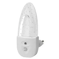 Светильник NN-619-LS-W ночник "Пузырьки" от сети с сенсором бел. ЭРА Б0019103